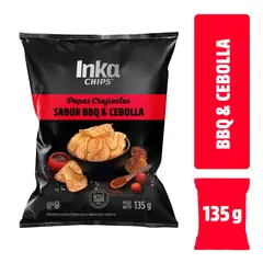 INKA CHIPS - Papa Inka Chips BBQ Cebolla Bolsa 135 g