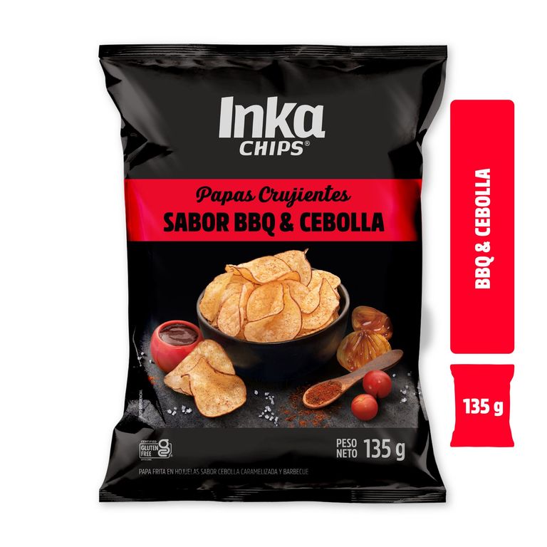 Papa Inka Chips BBQ Bolsa 135 g