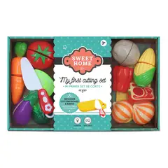 SWEET HOME - Set de Frutas y Verduras con Velcro Surtido