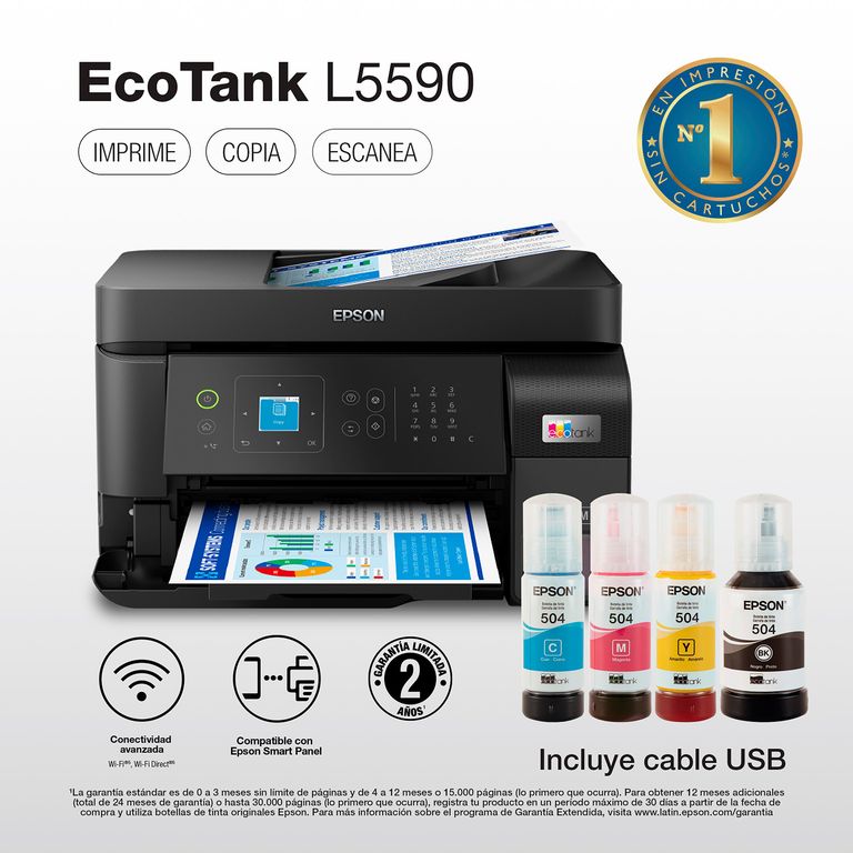 Impresora Multifuncional Epson L5590 WIFI