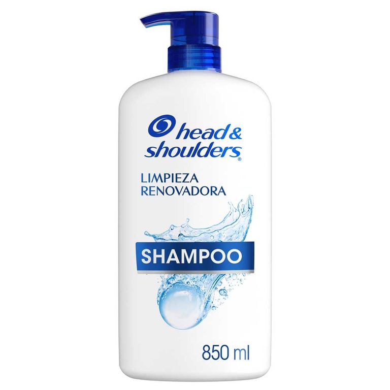 Shampoo Head & Shoulders Limpieza Renovadora Botella 850 mL