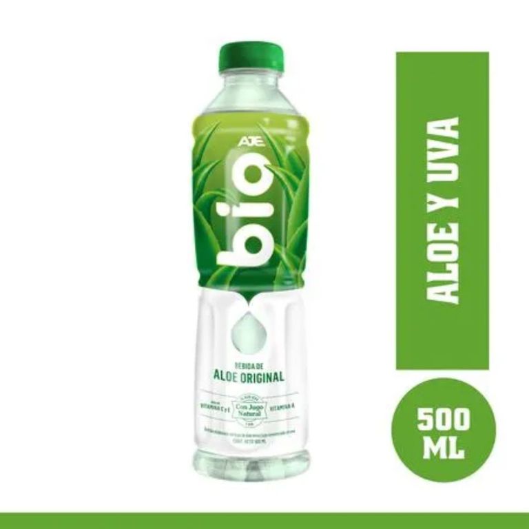 Bebida Bio Aloe Uva Bio Botella 500 mL