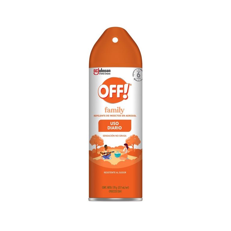 Repelente en Aerosol OFF Family Envase 170 g