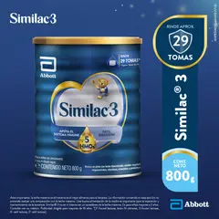SIMILAC - 3 Fórmula para Niños 800g