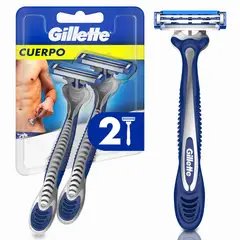 GILLETTE - Máquina de Afeitar Gillette Cuerpo Empaque 2 Und