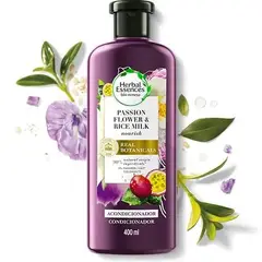 HERBAL ESSENCES - Acondicionador Passion Flower & Rice Milk Botella 400 mL