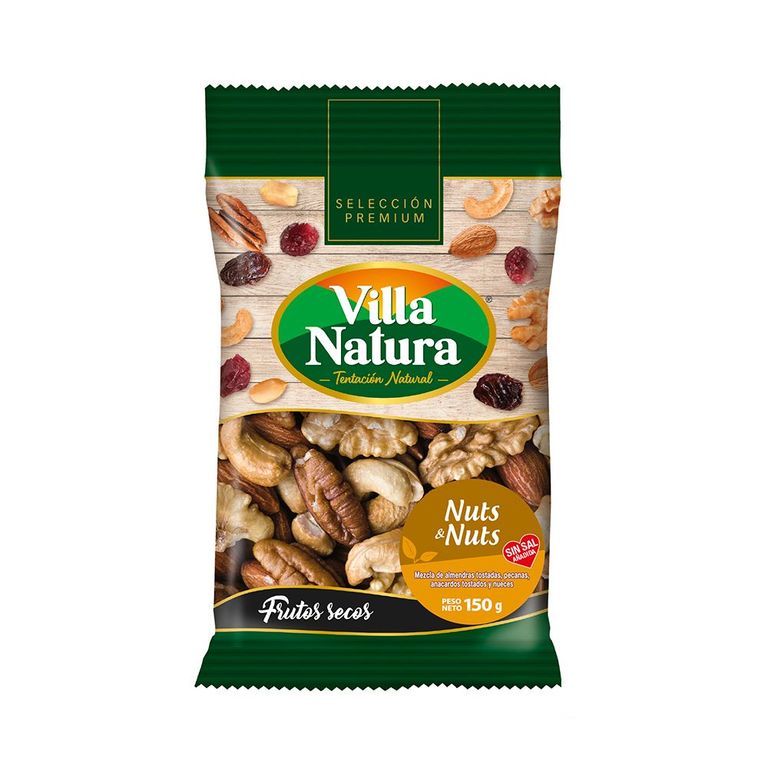 Snacks Villa Natura Nuts Nuts Bolsa 150 g
