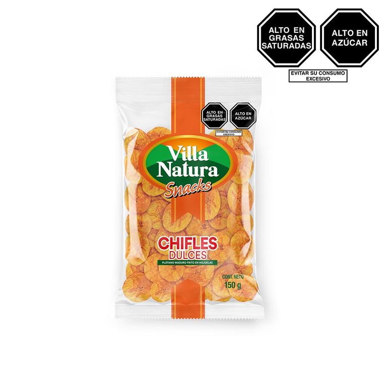 Snacks Villa Natura Chifle Dulce Bolsa 150 g