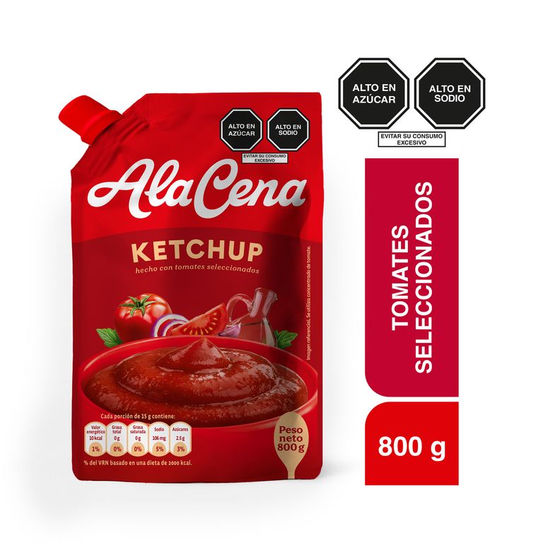 Ketchup Alacena Doypack 800 g