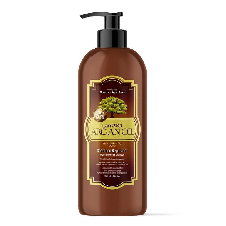 Shampoo Lan Pro Argan Oil Envase 1 L
