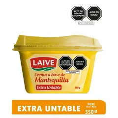 LAIVE - CREMA DE MANTEQUILLA EXTRA UNTABLE X 350G