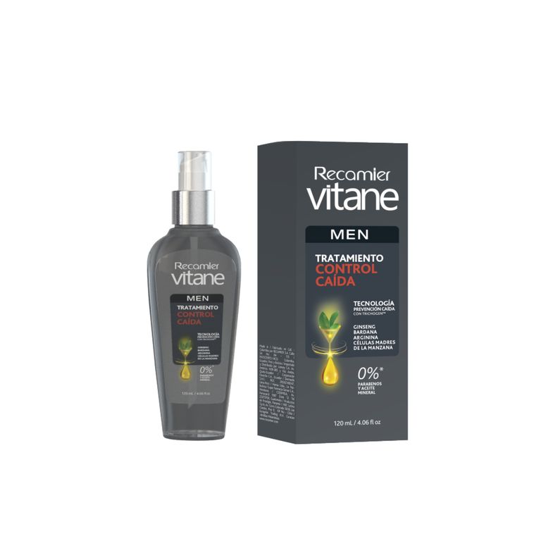 Tratamiento Vitane Men Control Caída Envase 120 mL
