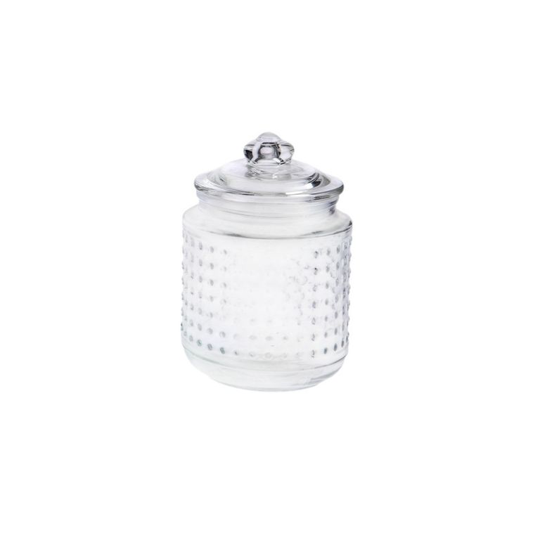 Canister Vidrio Repujado 2000mL Casa Joven