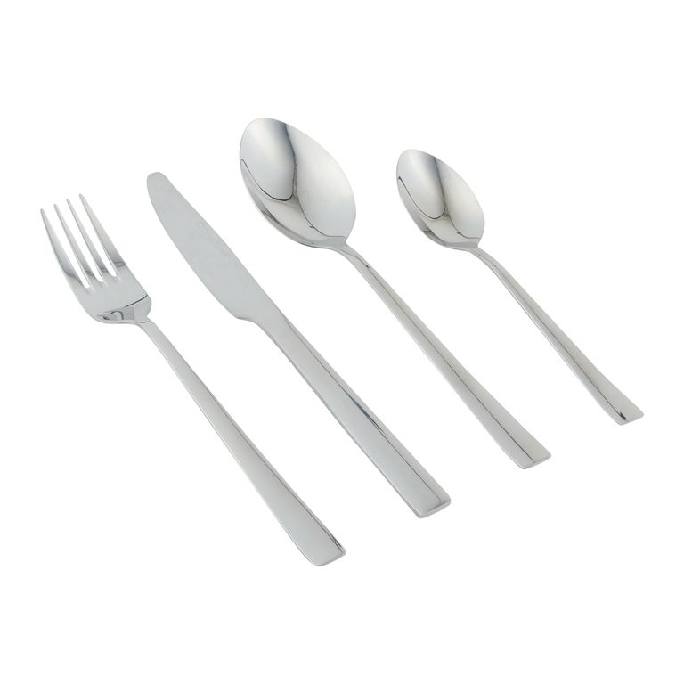 Juego de Cubiertos 16 Piezas Acero Inoxidable E1 Casa Joven