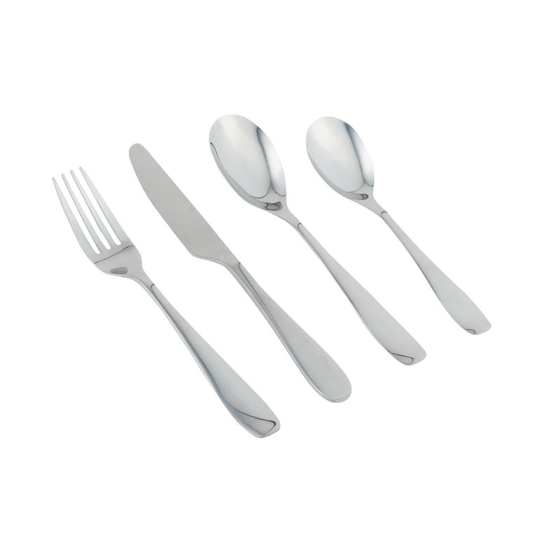 Juego de Cubiertos Acero Inoxidable E2 4 Piezas