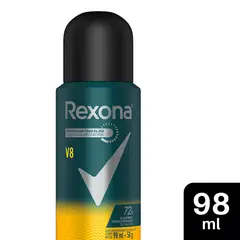 REXONA - Antitranspirante en Spray Rexona Men V8 Compact Envase 98 mL