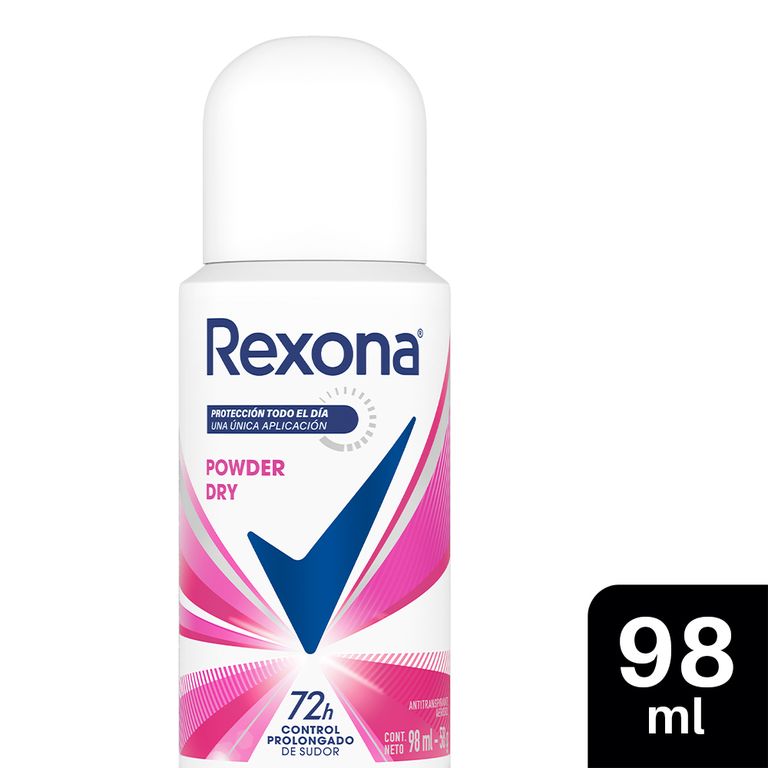 Antitranspirante en Spray Rexona Powder Dry Envase 98 mL