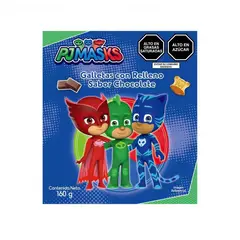 PJ MASKS - Galletas Con Relleno Chocolate 160g