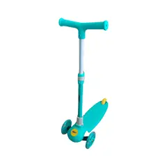 360 - Scooter 3 Ruedas Plegable Verde Agua