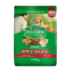 DOG CHOW - Alimento Seco Perros Adultos Grandes Dog Chow Carne Pollo Bolsa 475 g