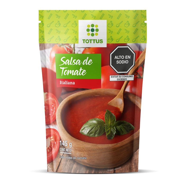 Salsa de Tomate Tottus Doypack 145 g