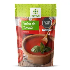TOTTUS - Salsa de Tomate Tottus Doypack 145 g