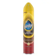 PLEDGE - Aceite Humectante Aerosol Madera Cuero Envase 378 mL