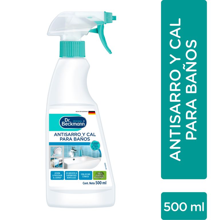 Limpiador Antisarro y Cal Dr. Beckmann Envase 500 mL