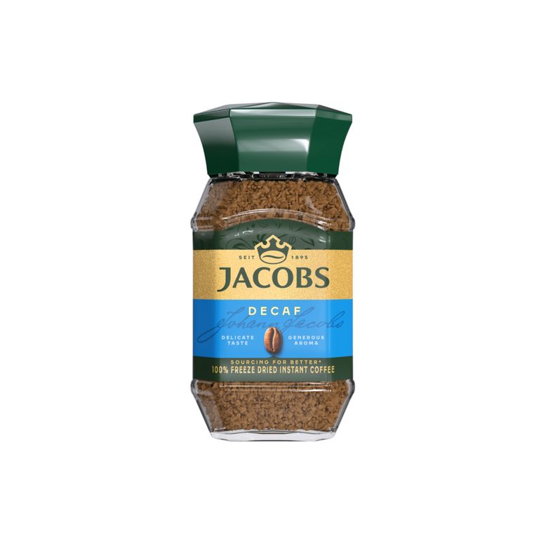 Café Liofilizado Jacobs Descafeinado Envase 100 g
