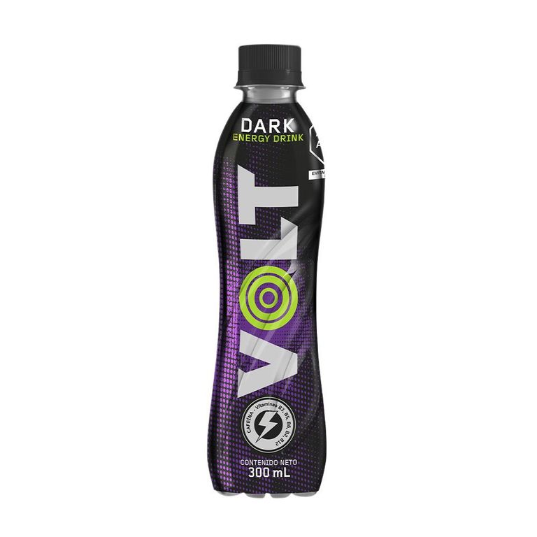 Bebida Energizante Volt Dark Botella 300 mL