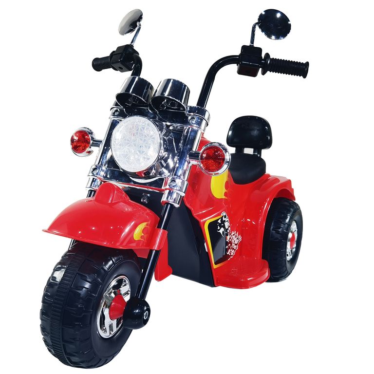 Trimoto a Batería Choppera con Música Roja