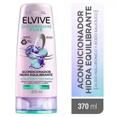 ELVIVE - Acondicionador Elvive Hidra Hialurónico Pure Envase 370 mL