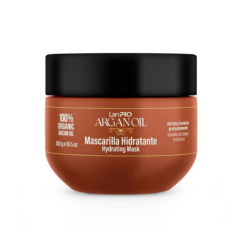 Máscara Capilar Hidratante Lan Pro Argan Oil Envase 300 mL