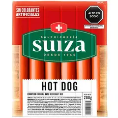 SUIZA - Hot Dog 200 g