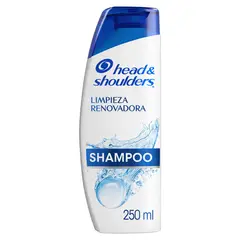 HEAD SHOULDERS - Shampoo Limpieza Renovadora Control Caspa Botella 250 mL