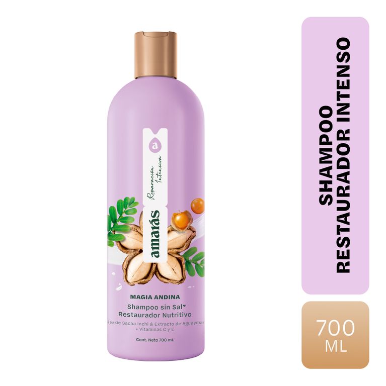 Shampoo Amarás Magia Andina Envase 700 mL