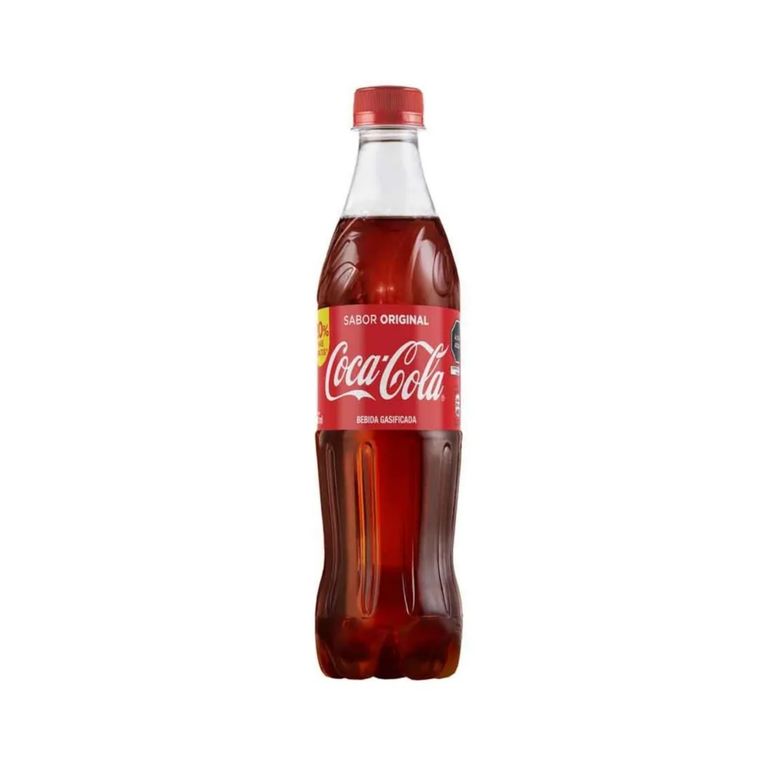 Gaseosa Coca Cola Sabor Original Botella 600 mL