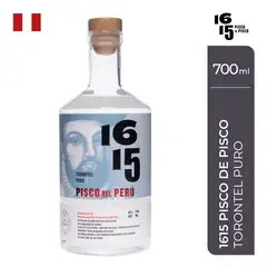 1615 - PISCO PURO TORONTEL X 700ML