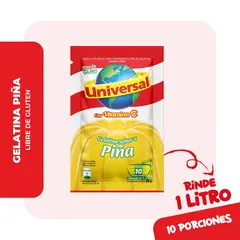 UNIVERSAL - Gelatina Piña Empaque 38 g