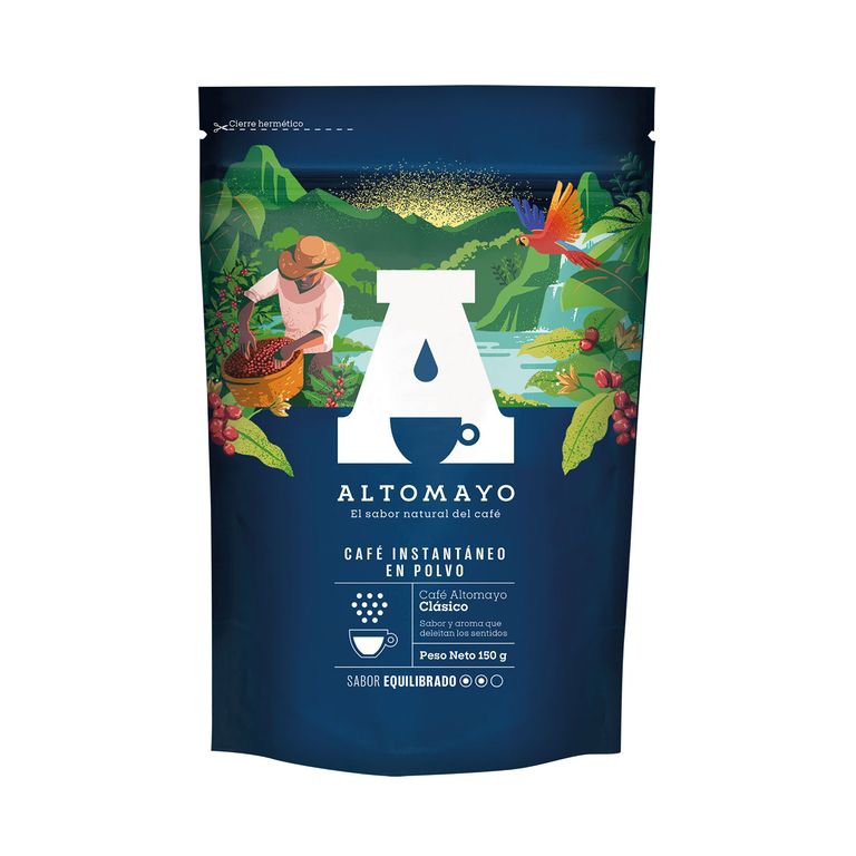 Café Instantáneo Altomayo Clásico Doypack 150 g