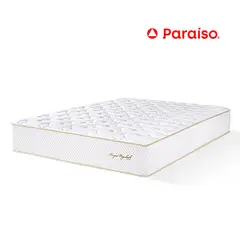 PARAISO - Colchon Royal Elizabeth 2 Plazas + 2 Almohadas Viscoelásticas