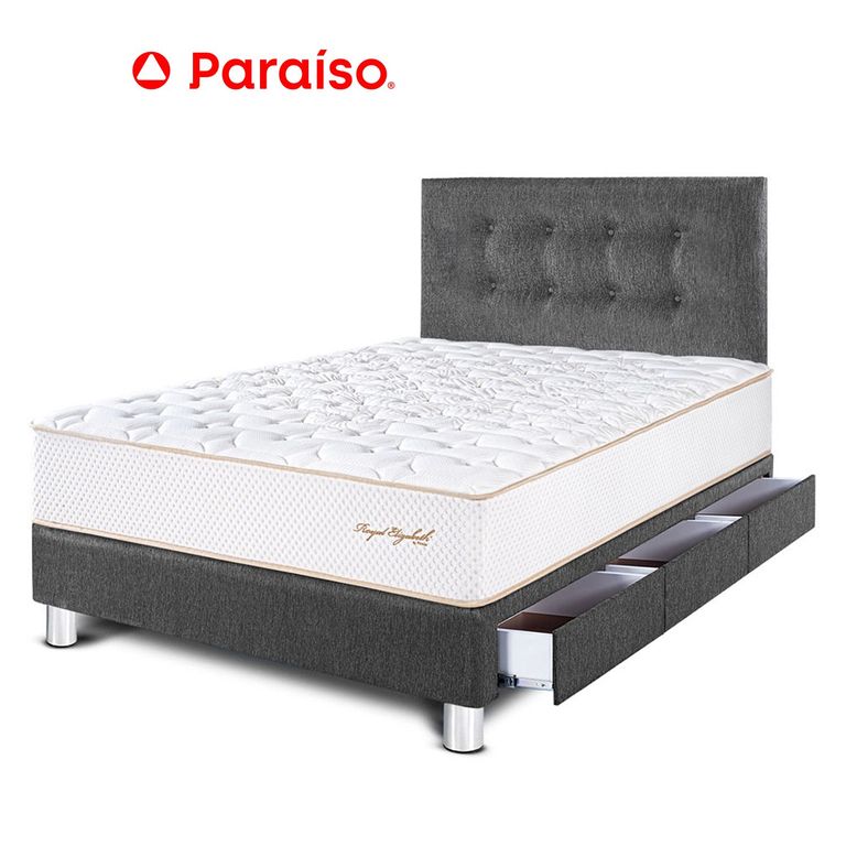 DOR ROYAL ELIZAB CAJ 1.5P GRIS