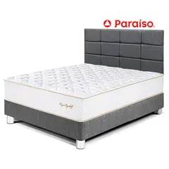PARAISO - Dormitorio Royal Elizab 2P Cab Blks Gris