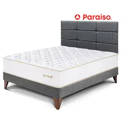 PARAISO - Dormitorio Eur Royal Elizab 1.5P Cab Blks Gris