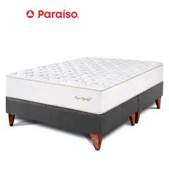 PARAISO - Cama Eur Royal Elizab Ks Gris