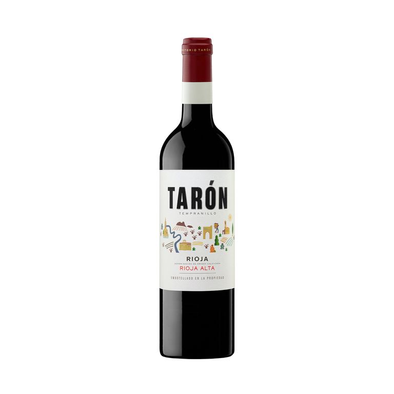 Vino Tinto Taron Tempranillo Botella 750 mL