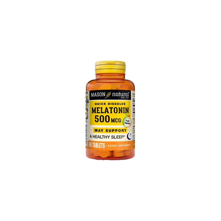 Melatonina Mason Natural 500 MCG Envase 60 Und