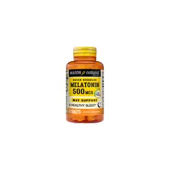 MASON NATURAL - Melatonina Mason Natural 500 MCG Envase 60 Und
