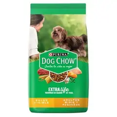 DOG CHOW - Alimento para perros Extra Life Adulto Mini sabor Carne Pollo 3kg