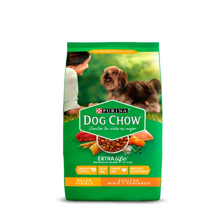 Alimento Seco Perros Adultos Mini Pequeño Dog Chow Carne Pollo Bolsa 8 Kg